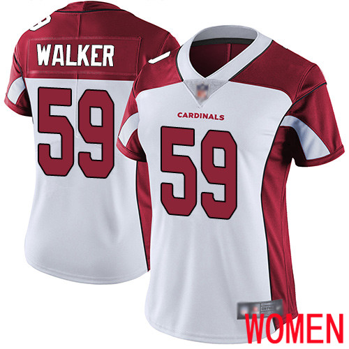Arizona Cardinals Limited White Women Joe Walker Road Jersey NFL Football 59 Vapor Untouchable